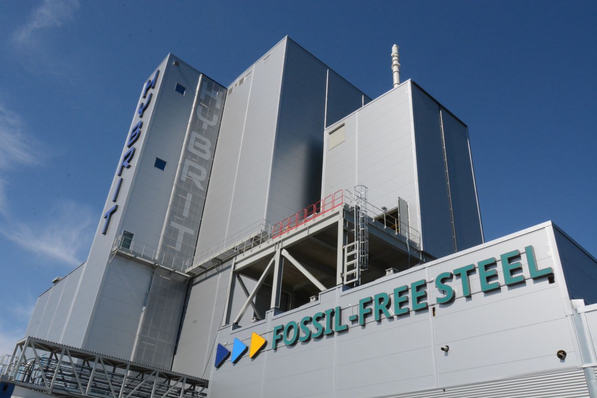 Pilotanläggning för fossilfritt stål